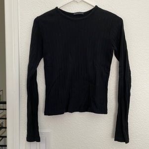 Brandy Melville cropped long sleeve